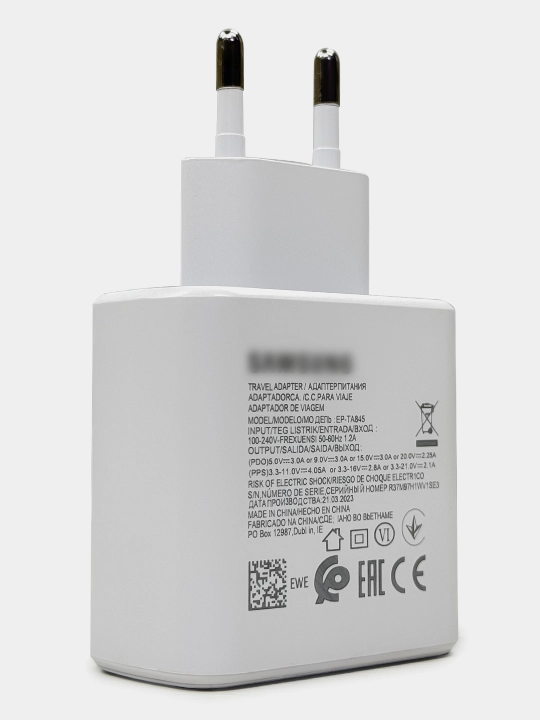 Зарядное устройство Android, адаптер 45WT PD, быстрая зарядка