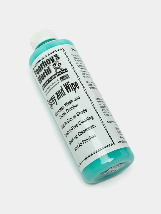Suvsiz avtomobil shampuni, Spray and Wipe Waterless Wash