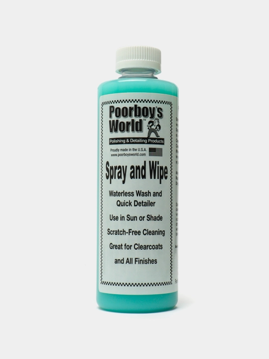 Suvsiz avtomobil shampuni, Spray and Wipe Waterless Wash