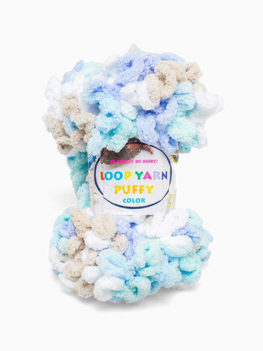 Пряжа Loop Yarn, с большими петельками, 100 г, +, - 9 м