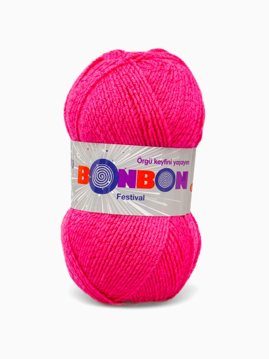 Нити для вязания BonBon Festival, 300 м, 100% акрил
