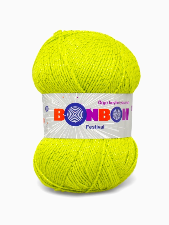 Нити для вязания BonBon Festival, 300 м, 100% акрил