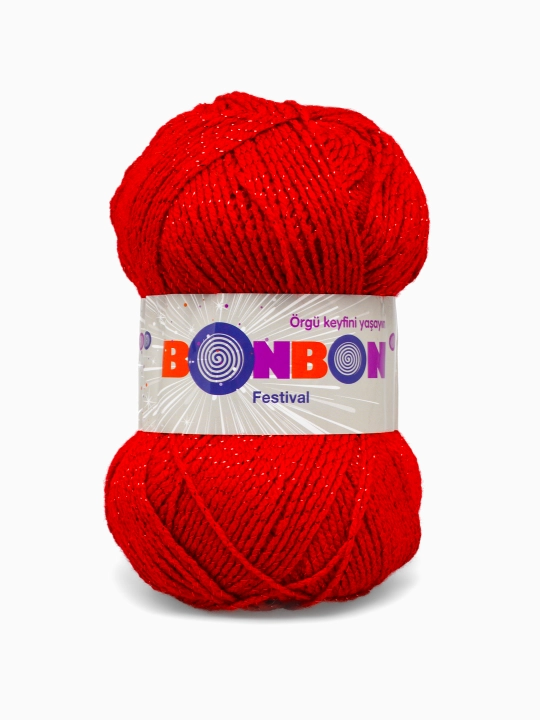Нити для вязания BonBon Festival, 300 м, 100% акрил