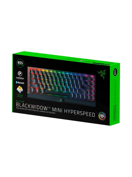 Razer BlackWidow V3 Mini HyperSpeed RGB simsiz oyin klaviaturasi RZ03-03890100-R3M1