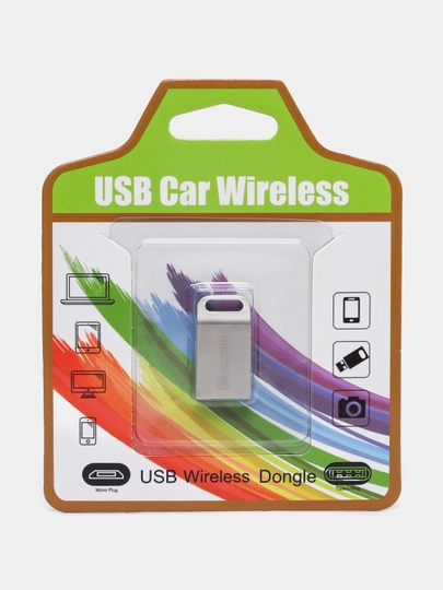USB Wireless Car, Bluetooth, qayta zaryadlashni talab qilmaydi