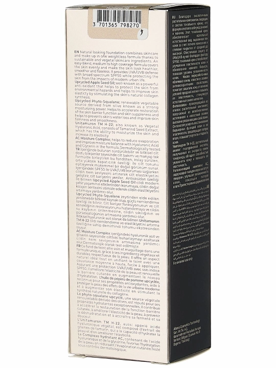 Tonal krem NOTE NEW ERA SKIN PROTECTING FOUNDATION 100, 110, 130, 150, 170, 30 ml