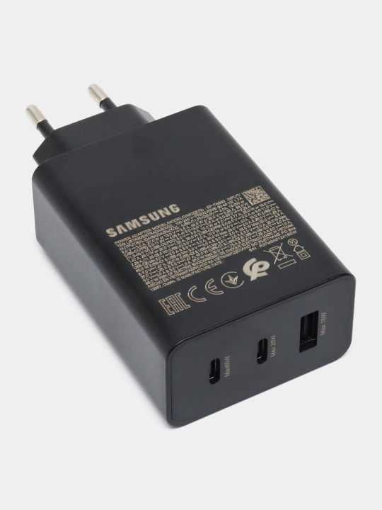 Zaryadlovchi qurilma Samsung adapter + USB-C, 65 W