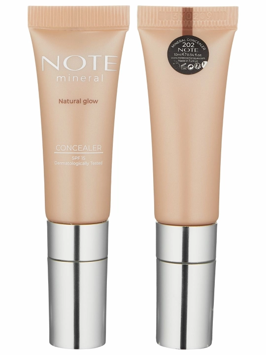 Консилер для лица NOTE Mineral Concealer 10 мл оттенки 201, 202 и 203 для маскировки