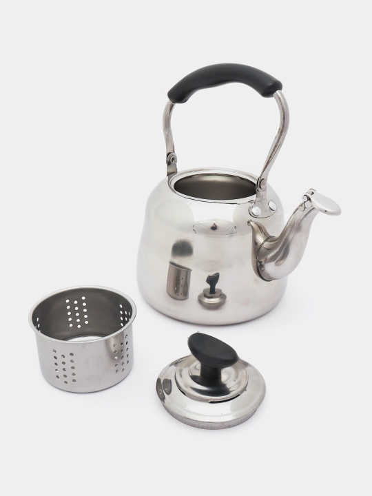 Чайник кофеварка из нержавеющей стали, 1, 1,5,2, 3, 5 л