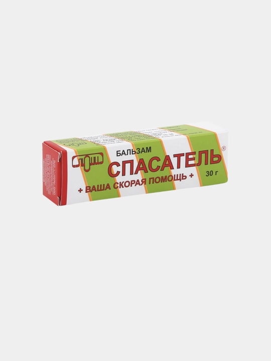 Teri tirnash xususiyati va paylar cho'zilishida yordam beradi "Qutqaruvchi" balzami, 30 g