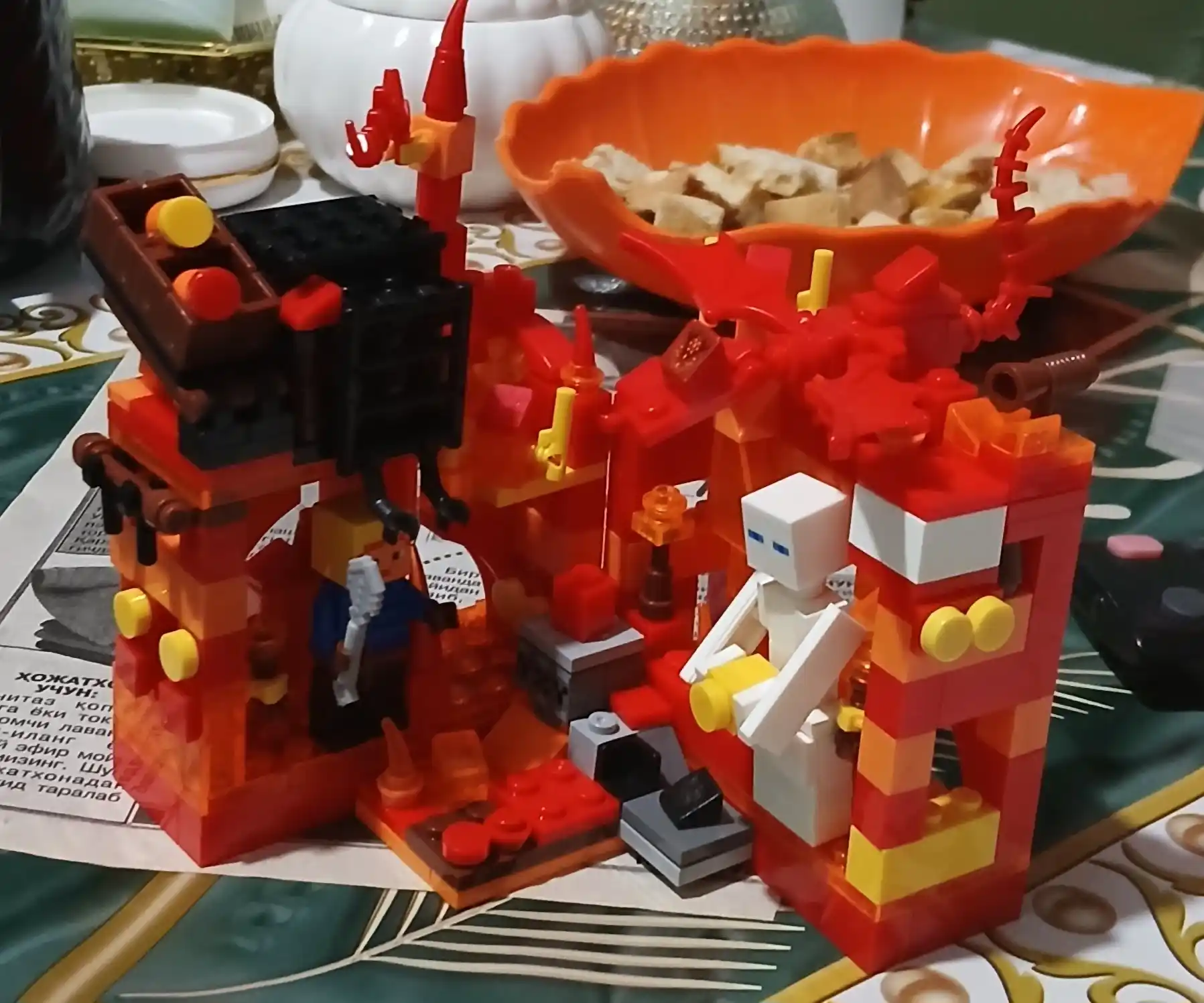 Конструктор аниме фигурки Наруто DOM BRICKS, коллекционные герои