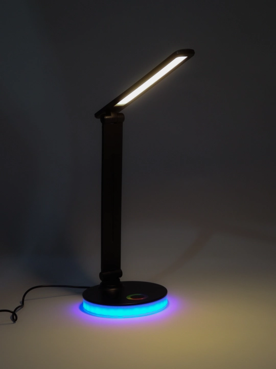 Настольная лампа 2 в 1, с RGB подсветкой, сенсорное управление, 3 режима свечения