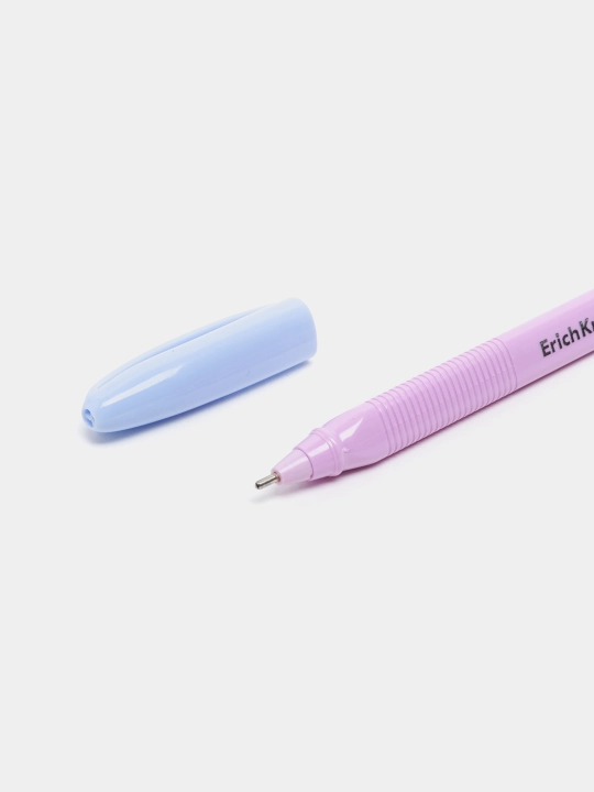 Sharikli ruchka ErichKrause U-108 Stick Pastel Bloom 1.0, Ultra Glide Technology, ko'k 61020