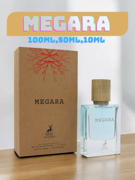Парфюмерная вода Megara, 100 мл, 50 мл, 10 мл - 
