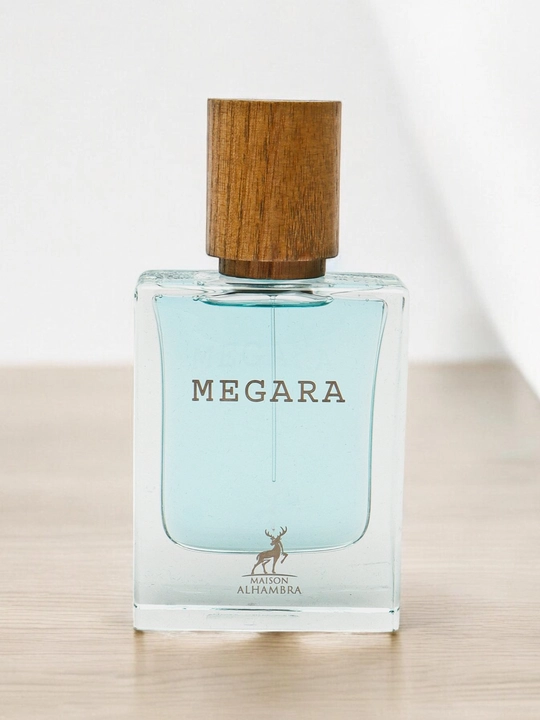 Parfyumlangan suv Megara, 100 ml, 50 ml, 10 ml