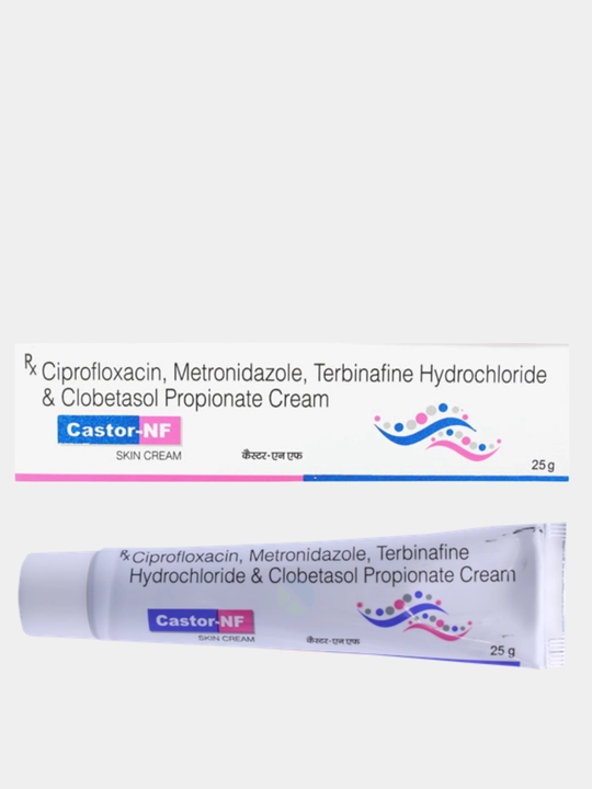 Kastor kremi, terini yangilash va namlash, Castor NF kremi, 25 g