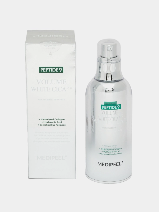 Эссенция для лица, MEDIPEEL+, Peptide 9, Volume white cica, Volume lifting, Volume essence, 100 мл