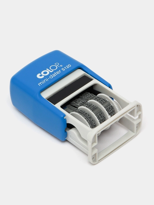 Dater-mini Colop S120 D19, ruscha markirovka, almashtirilishi mumkin