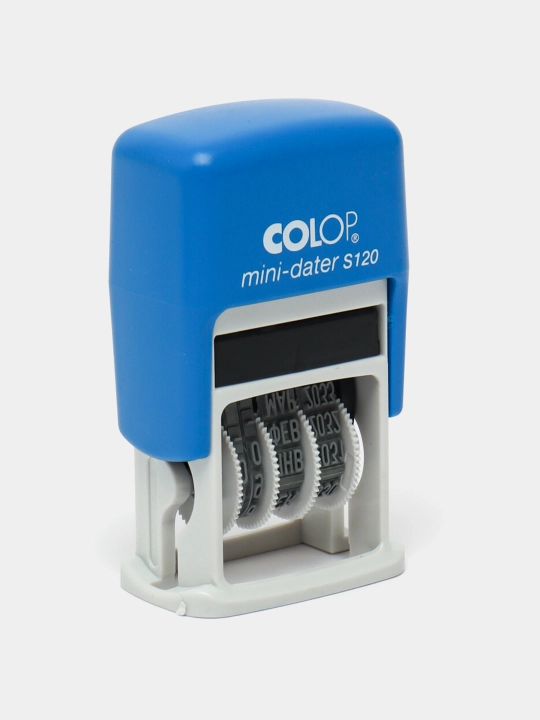 Dater-mini Colop S120 D19, ruscha markirovka, almashtirilishi mumkin
