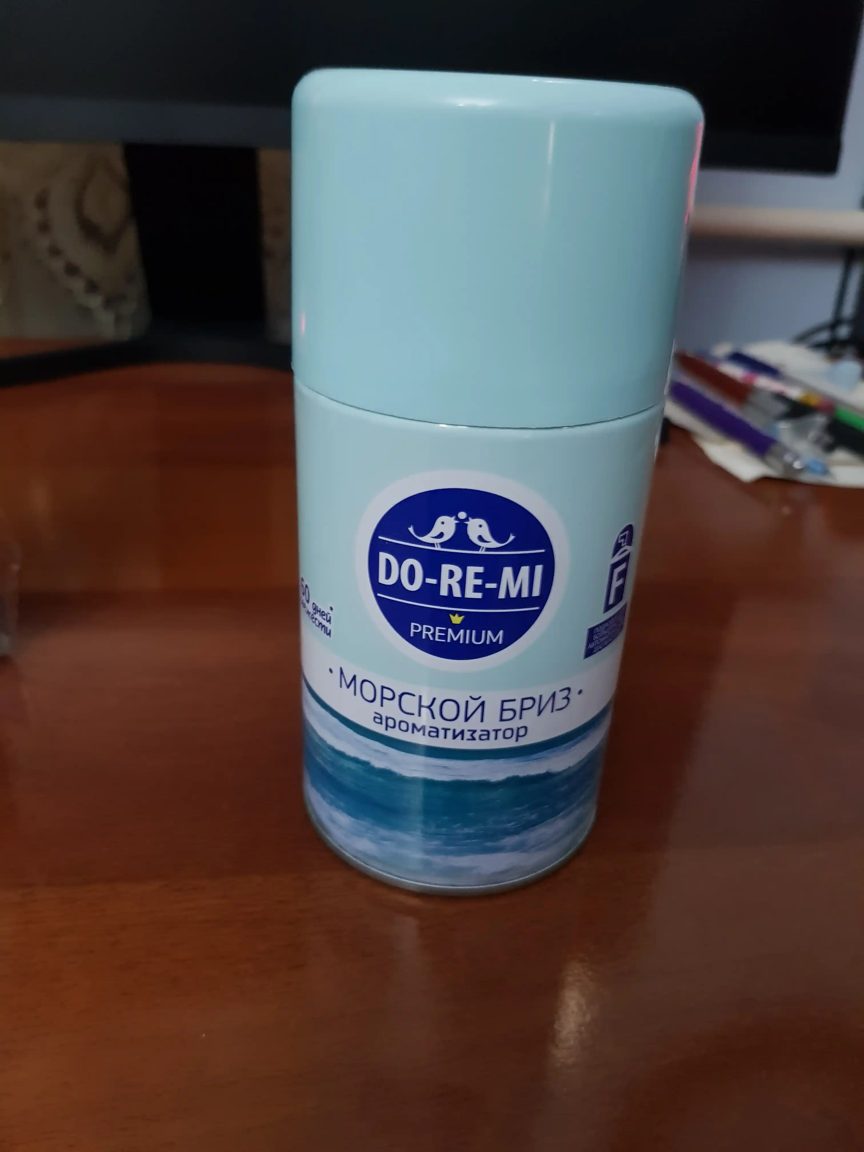 Освежитель воздуха DO-RE-MI Premium, морской бриз, 60 дней свежести