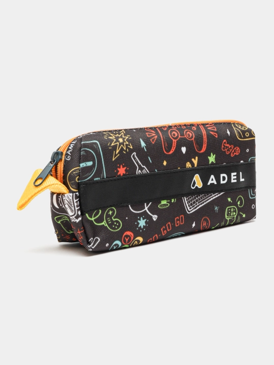 Пенал ADEL Game, 1 zip 2177000028990