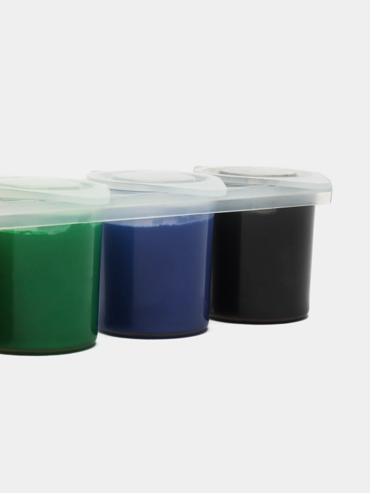 "Multiki" gamma guash, 6 xil rang × 15 ml, blok-tara, karton qadoq