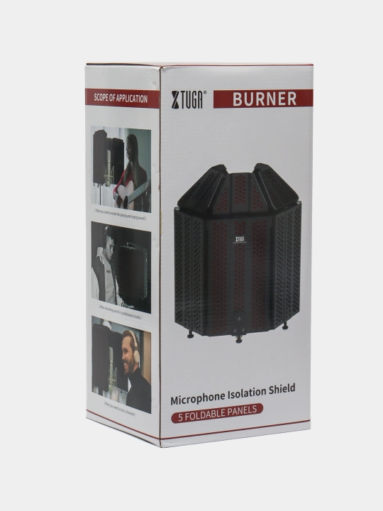 Экран для изоляции микрофона для записи Xtuga A-BURNER PRO