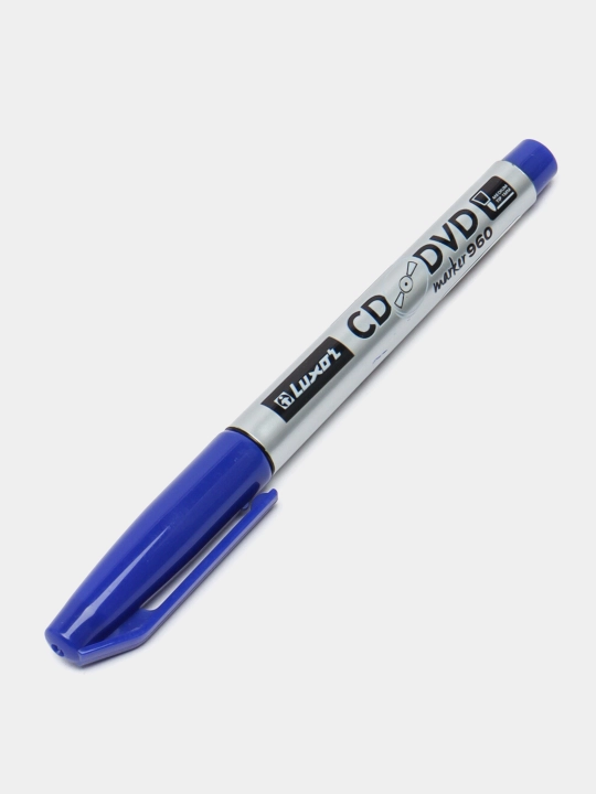 Маркер для СD*DVD Luxor 960, синий
