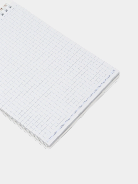 Bloknot A5, 60 varoq, tizmada MESHU "Neko", plastik muqova