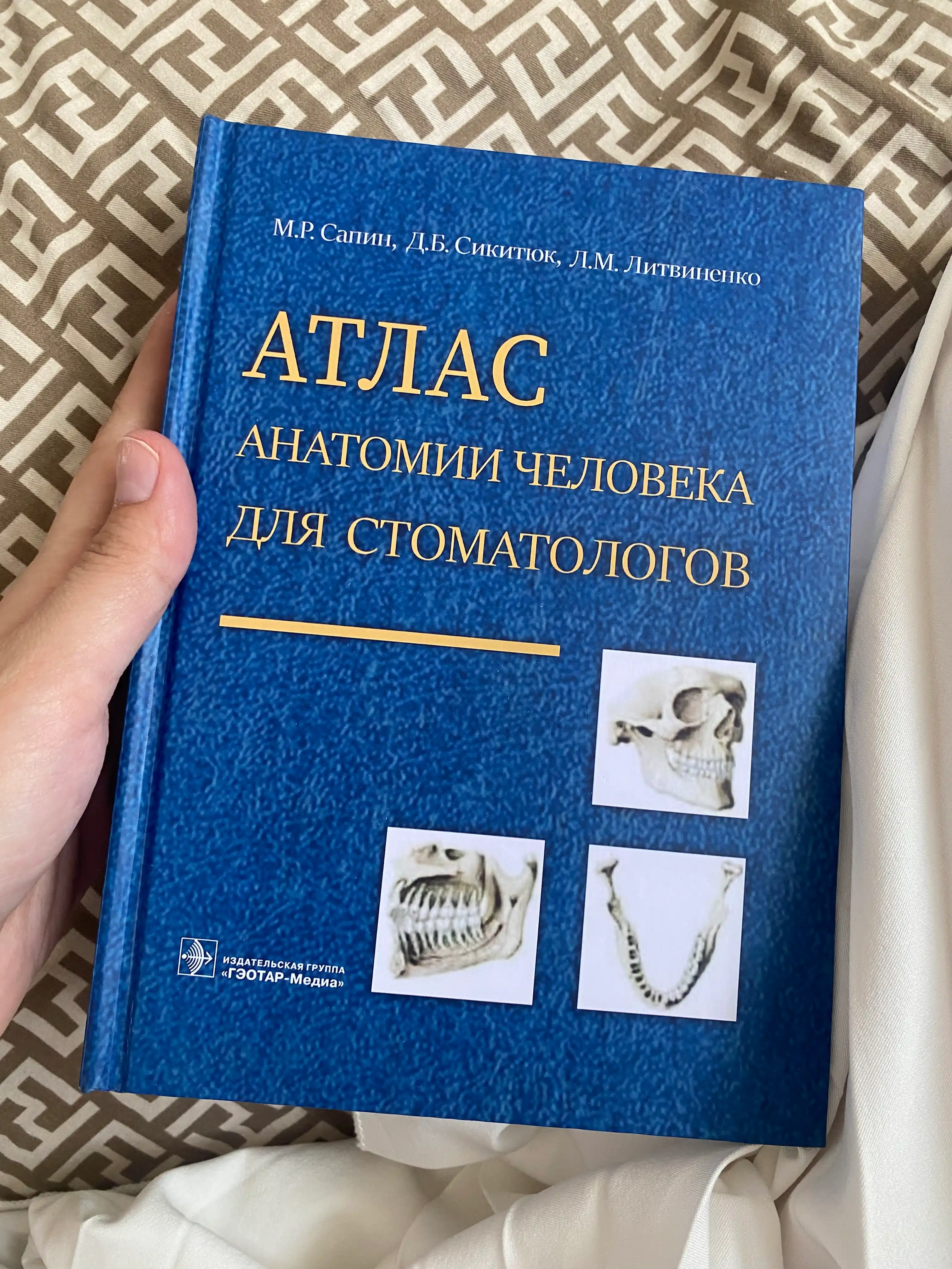 Атлас анатомии человека для стоматологов