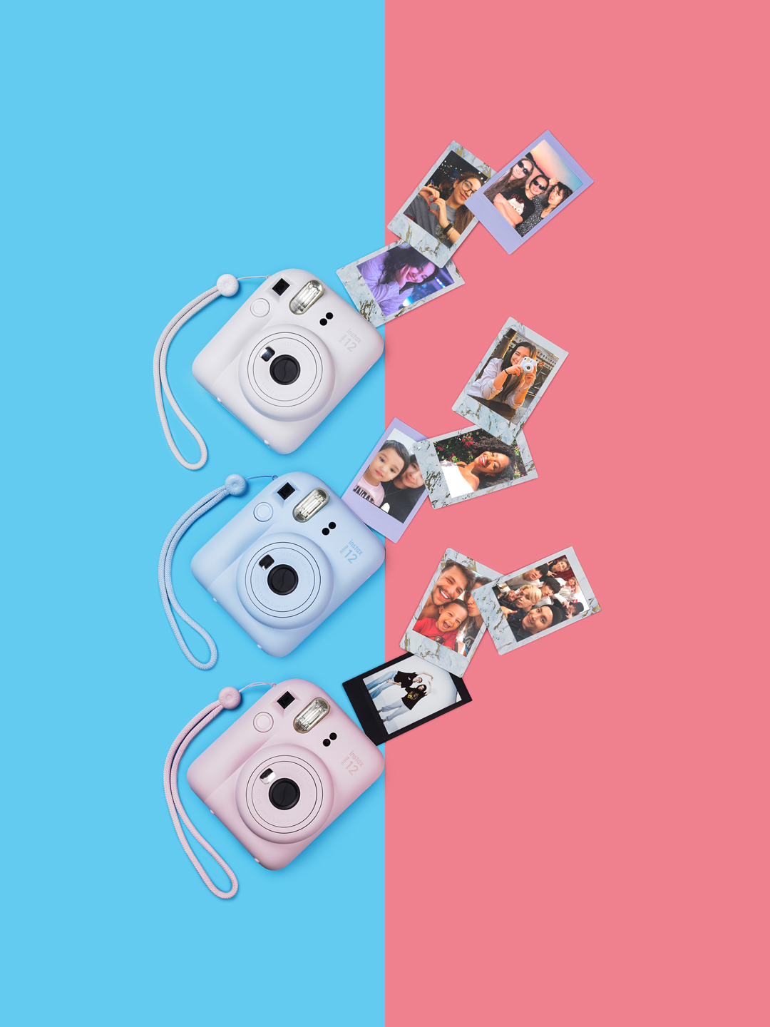 Фотоаппарат моментальной печати Fujifilm Instax Mini 12, 5 цветов ...