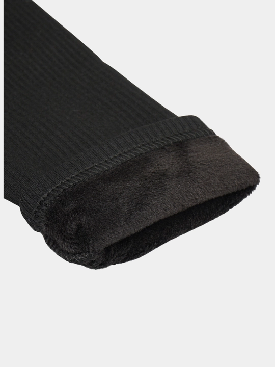 4-11 yoshli mo'ynali, qovurg'ali bolalar qishki issiq leggings
