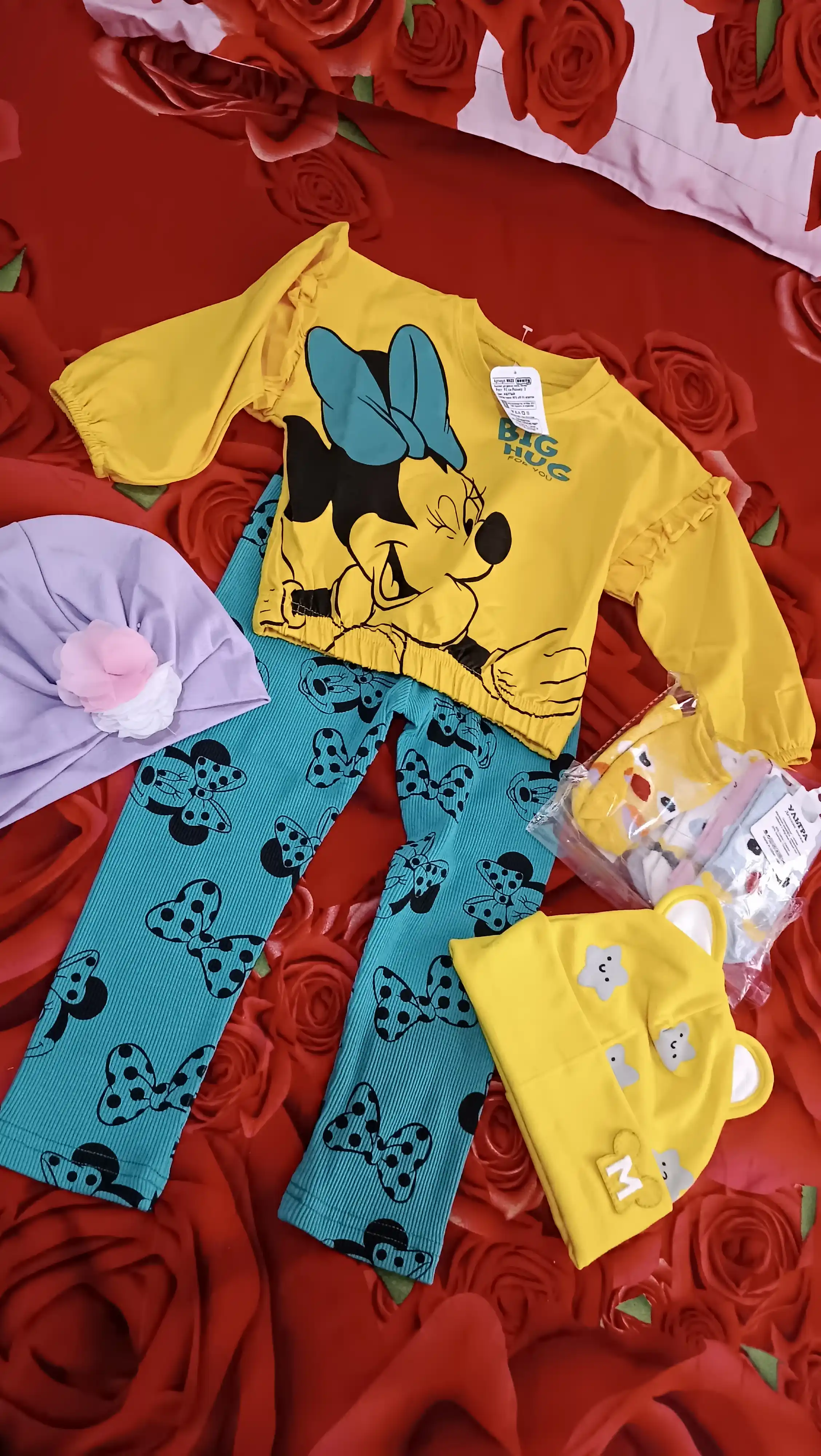 Комплект для девочек, кофта и лосины, детская одежда, Modkids