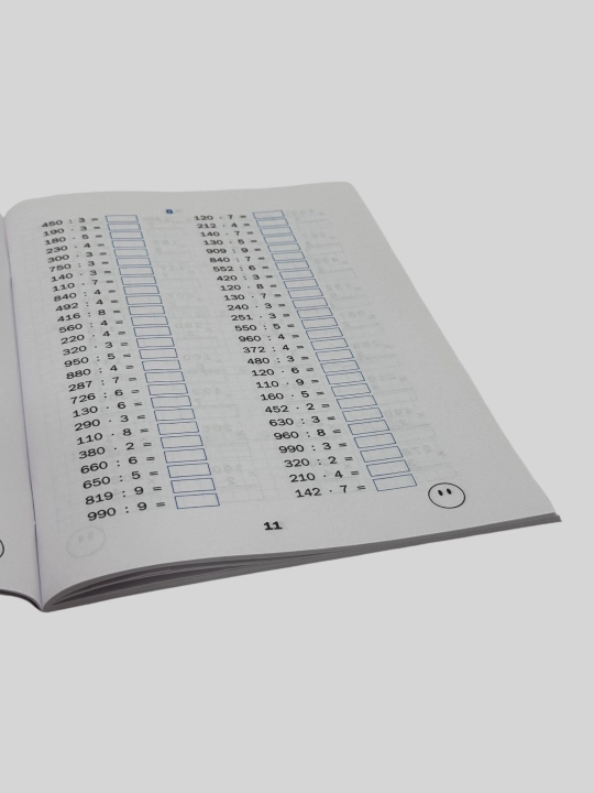 Trenajyor po matematike 1, 2, 3, 4 klass