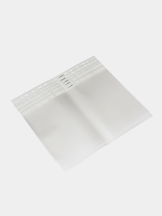 STAMM perforatsiyali vkladish papkasi, A4, 90 mkm, matlangan