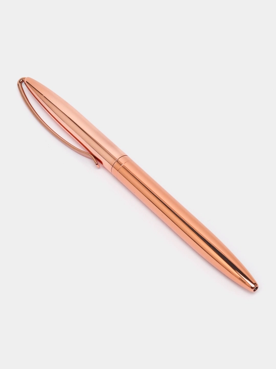 Avtomatik MESHU "Rose gold" sharikli ruchka ko'k, 1,0 mm