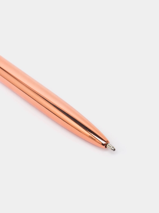 Avtomatik MESHU "Rose gold" sharikli ruchka ko'k, 1,0 mm