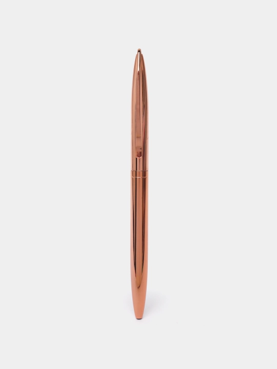 Avtomatik MESHU "Rose gold" sharikli ruchka ko'k, 1,0 mm