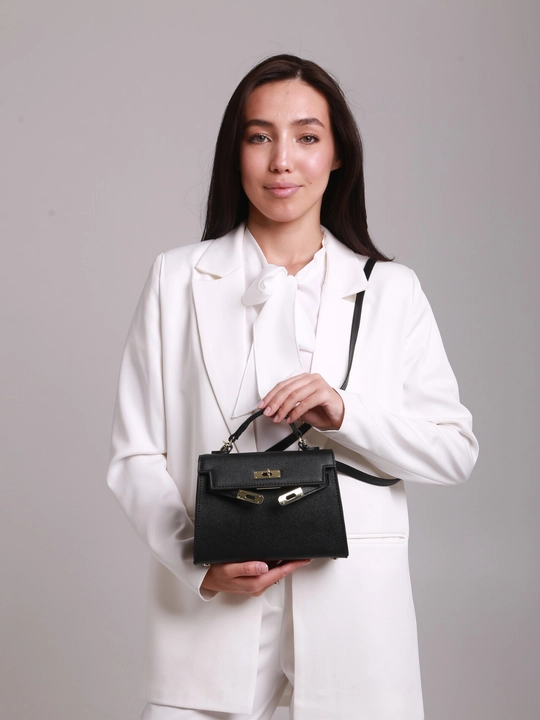 Hermes Kelly uslubidagi yelkaga o'sma kichkina ayollar sumkasi, sovg'a qizlar uchun
