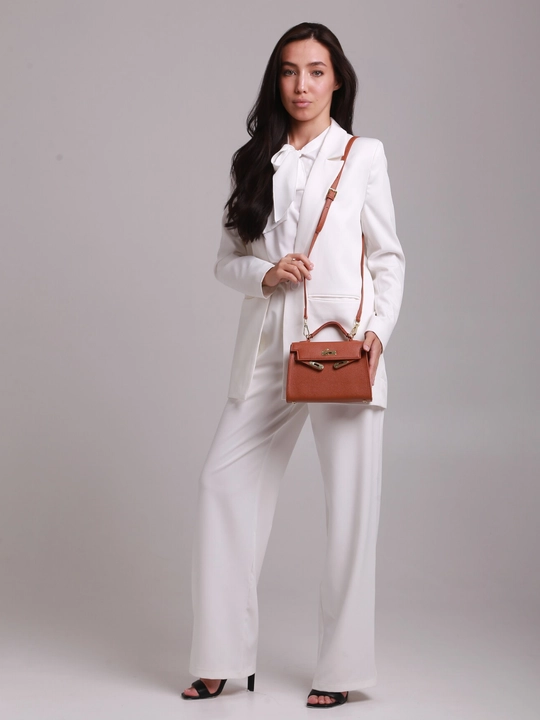 Hermes Kelly uslubidagi yelkaga o'sma kichkina ayollar sumkasi, sovg'a qizlar uchun