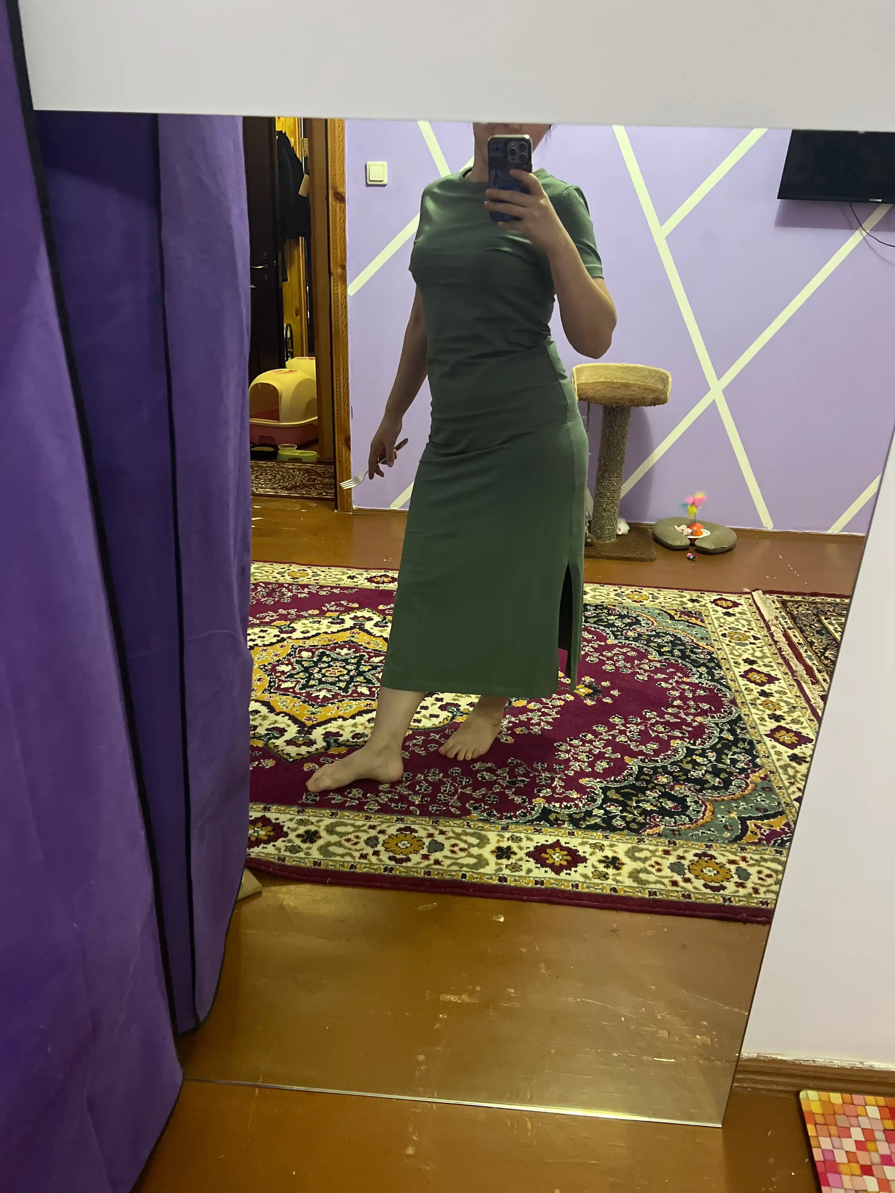 Свободное платье-футболка оверсайз Saraah,s