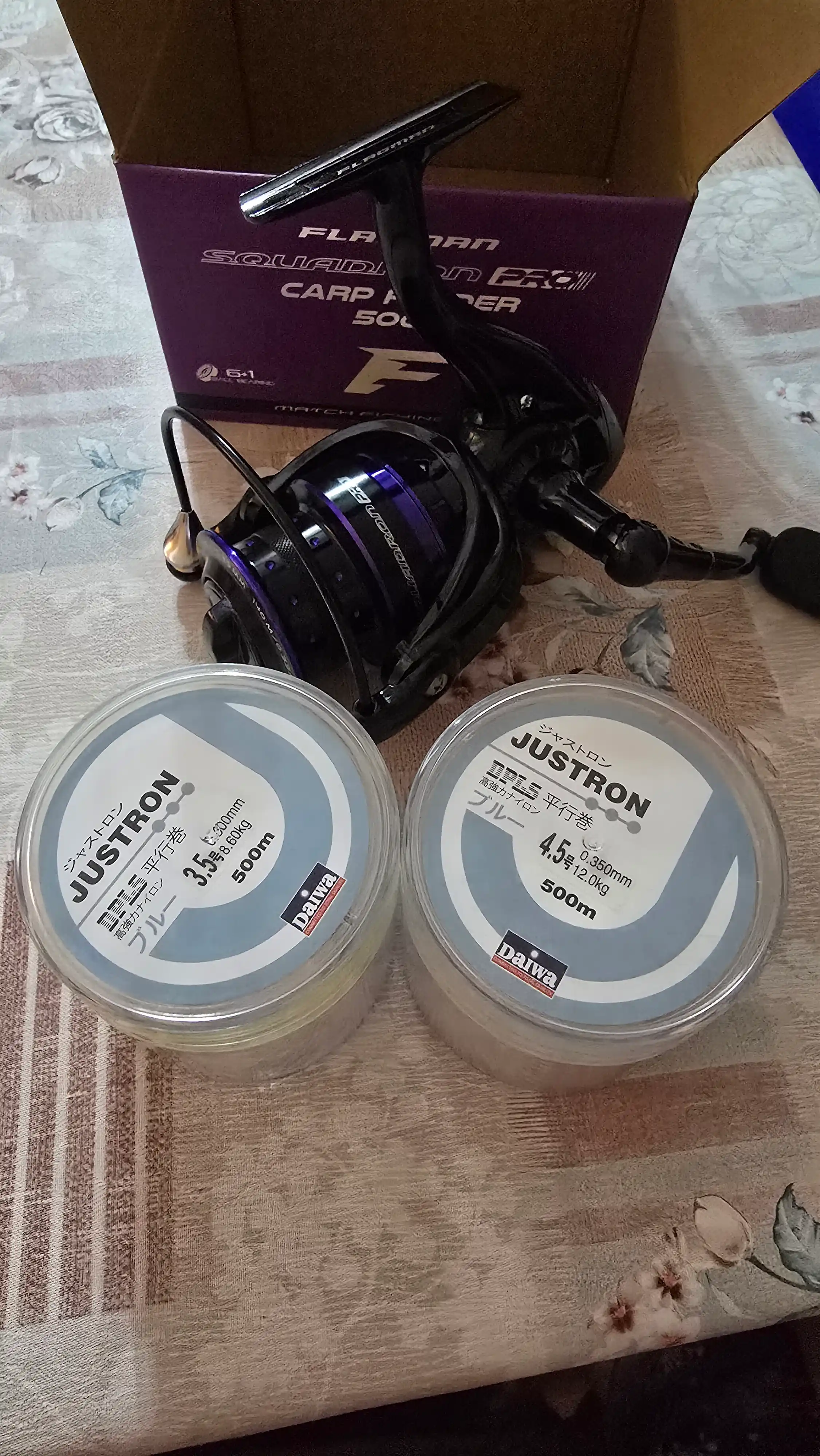Daiwa JustrON DPLS 500 m baliq ovlash uchun monofilament leska