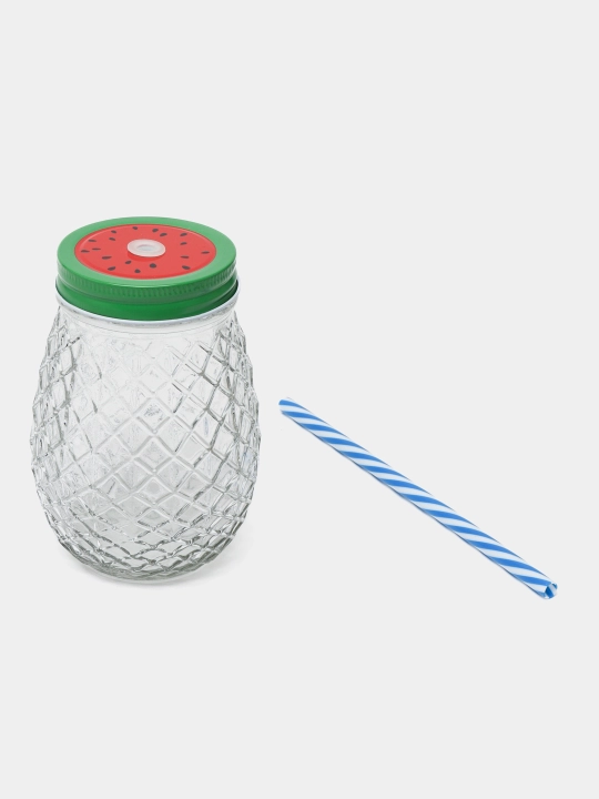 Стакан для коктейлей в форме ананаса, 400 мл