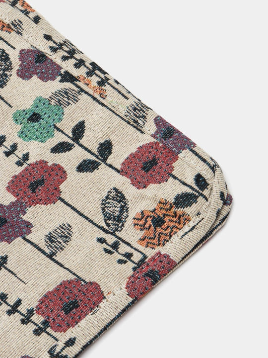 Sumka shopper sayohat va ish uchun, katta hajmli, yelkama, matoli