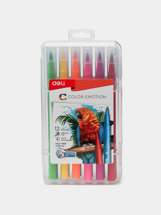 Фломастеры Deli EC10304