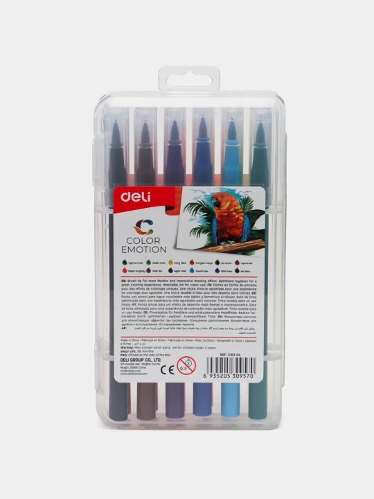 Фломастеры Deli EC10304