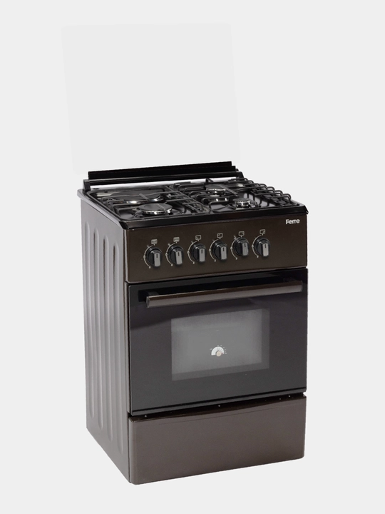 Газовая плита Ferre LP 60G 31 DB 22 F, 3 газовые и 1 электрическая конфорка
