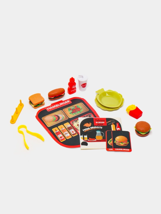 Детский набор "McDonalds", игрушечные продукты