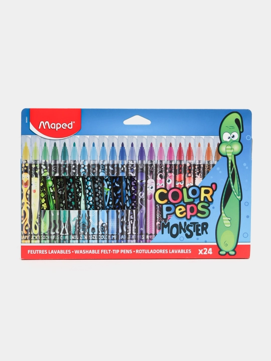 Flomaster Maped, 24 rang, Color'Peps, 845401 q0000013511