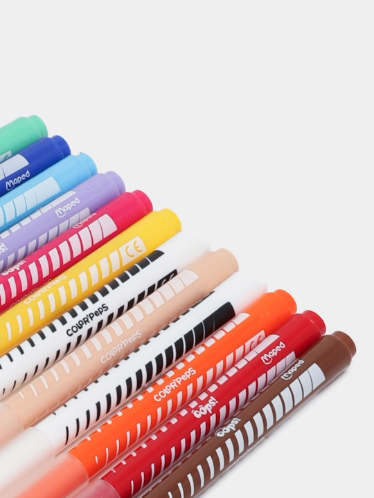 ERASABLE FELT-PENS COLORPEPS X12 BOX Maped 844200 q0000051156 flomasterlari